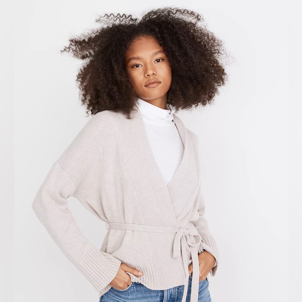 NWT Madewell Wrap Sweater